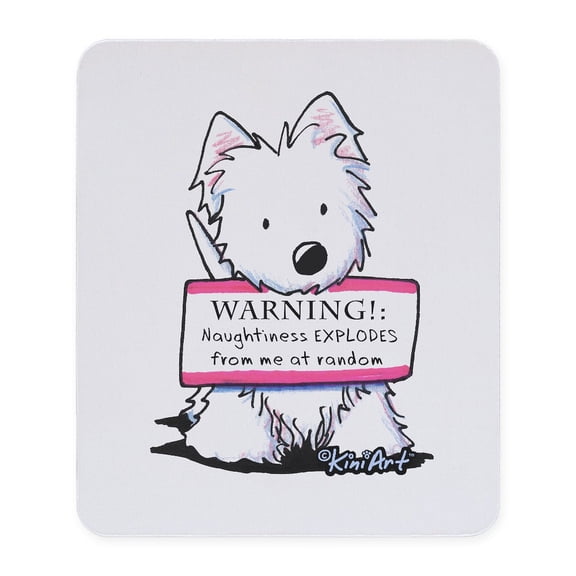 CafePress - Vital Signs: NAUGHTY Mousepad - Non-slip Rubber Mousepad, Gaming Mouse Pad