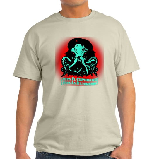 CafePress - Viva El Chethulhu Dark T Shirt - Men's Classic Cotton T-Shirts