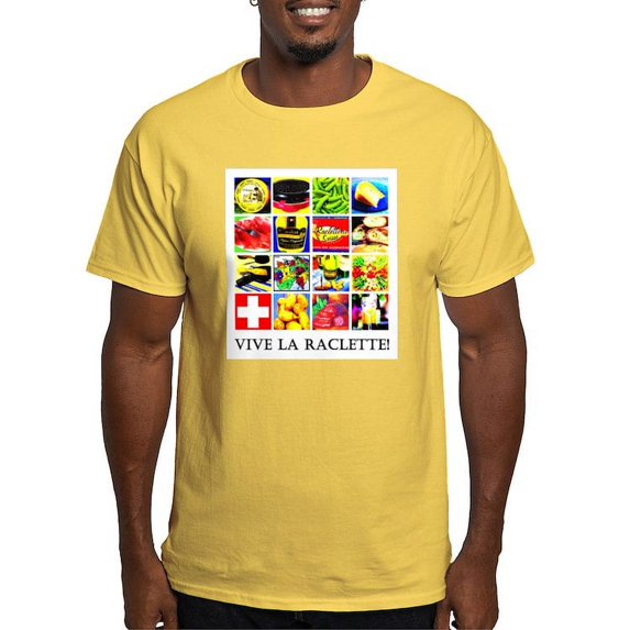 CafePress - Vive La Raclette! Light T Shirt - Men's Classic Graphic T-Shirt
