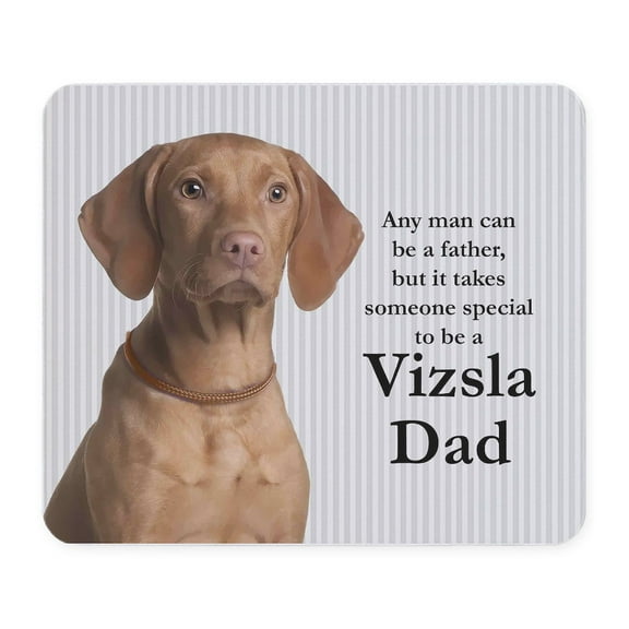 CafePress - Vizsla Dad Mousepad - Non-slip Rubber Mousepad, Gaming Mouse Pad