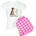 thumbnail image 1 of CafePress - Vizsla Mom Pajamas - Women's Short Sleeve Print T-Shirt and Pants Light Cotton Pajama Set, 1 of 7