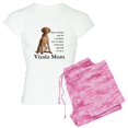 thumbnail image 1 of CafePress - Vizsla Mom Pajamas - Women's Short Sleeve Print T-Shirt and Pants Light Cotton Pajama Set, 1 of 7
