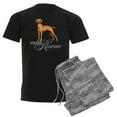 thumbnail image 1 of CafePress - Vizsla Rescue Men's Dark Pajamas - Men's Dark Loose Fit Cotton Pajama Set, 1 of 7