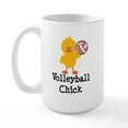 thumbnail image 1 of CafePress - Volleyball Chick Large Mug - 15 oz Ceramic Large White Novelty Mug, 1 of 6