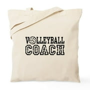 CafePress - Volleyball Coach Tote Bag - Unisex Canvas Tote Bag, Beige, 1-Piece