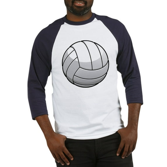 CafePress - Volleyball Gifts Baseball Jersey - Cotton Baseball Jersey, 3/4 Raglan Sleeve Shirt