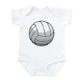 thumbnail image 1 of CafePress - Volleyball Gifts Body Suit - Baby Light Bodysuit, Size Newborn - 24 Months, 1 of 4