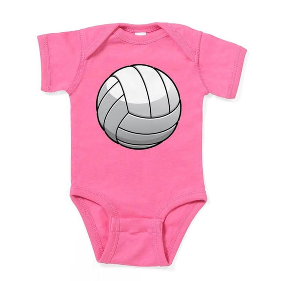 CafePress - Volleyball Gifts Body Suit - Cute Infant Bodysuit Baby Romper - Size Newborn - 24 Months