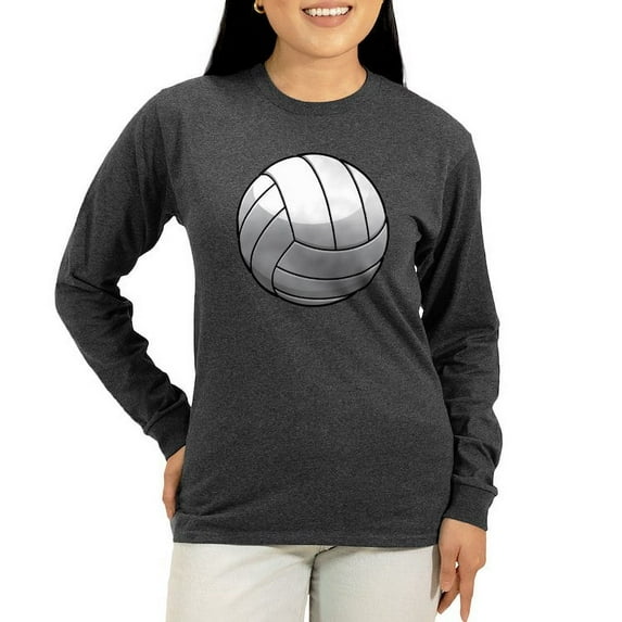 CafePress - Volleyball Gifts Long Sleeve T Shirt - Women's Long Sleeve Graphic Tee Casual Fit