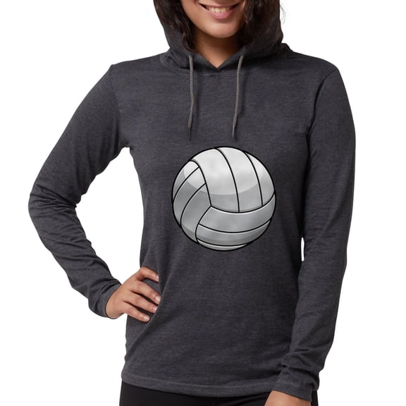 CafePress - Volleyball Gifts Long Sleeve T Shirt - Womens Hooded Shirt
