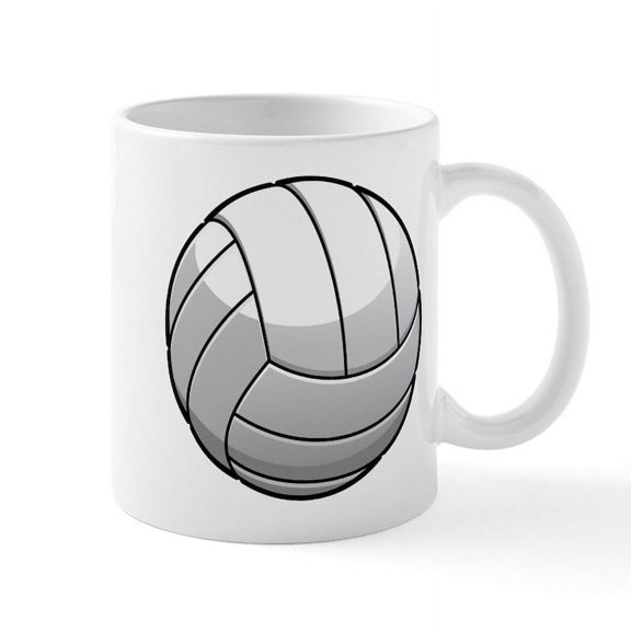 CafePress - Volleyball Gifts Mugs - 11 oz Ceramic Mug - Novelty Coffee Tea Cup