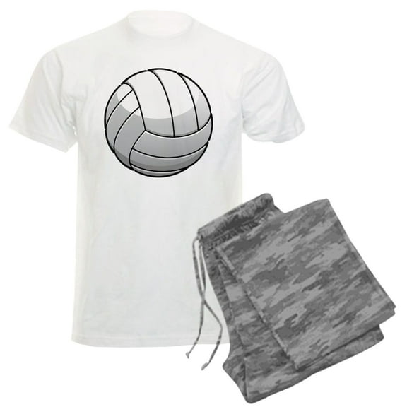 CafePress - Volleyball Gifts Pajamas - Men's Light Loose Fit Cotton Pajama Set