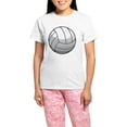thumbnail image 1 of CafePress - Volleyball Gifts Pajamas - Women's Short Sleeve Print T-Shirt and Pants Light Cotton Pajama Set, 1 of 7