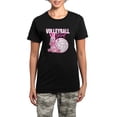 thumbnail image 1 of CafePress - Volleyball Girl Women's Dark Pajamas - Women's Short Sleeve Print T-Shirt and Pants Dark Cotton Pajama Set, 1 of 7