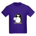 thumbnail image 1 of CafePress - Volleyball Penguin Kids Dark T Shirt - Dark T-Shirt Kids XS-XL, 1 of 4