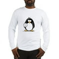 thumbnail image 1 of CafePress - Volleyball Penguin Long Sleeve T Shirt - Unisex Cotton Long Sleeve T-Shirt, 1 of 4
