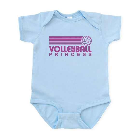 CafePress - Volleyball Princess Infant Bodysuit - Baby Light Bodysuit, Size Newborn - 24 Months