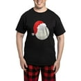 thumbnail image 1 of CafePress - Volleyball Santa Gift Men's Light Pajamas - Men's Dark Loose Fit Cotton Pajama Set, 1 of 7
