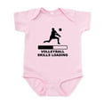 thumbnail image 1 of CafePress - Volleyball Skills Loading Body Suit - Baby Light Bodysuit, Size Newborn - 24 Months, 1 of 4