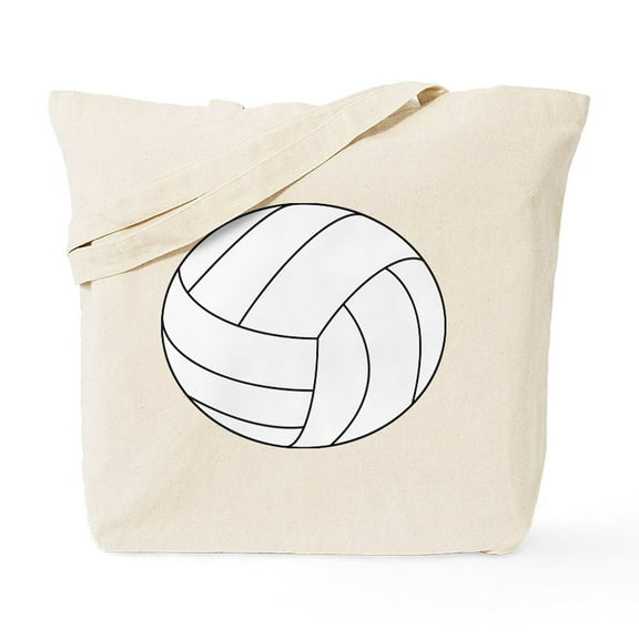 CafePress - Volleyball Tote Bag - Unisex Canvas Tote Bag, Beige, 1-Piece