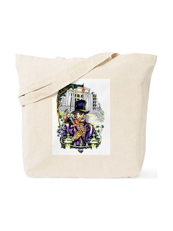 - Voodoo New Orleans Tote Bag - Unisex Canvas Tote Bag, Beige, 1-Piece