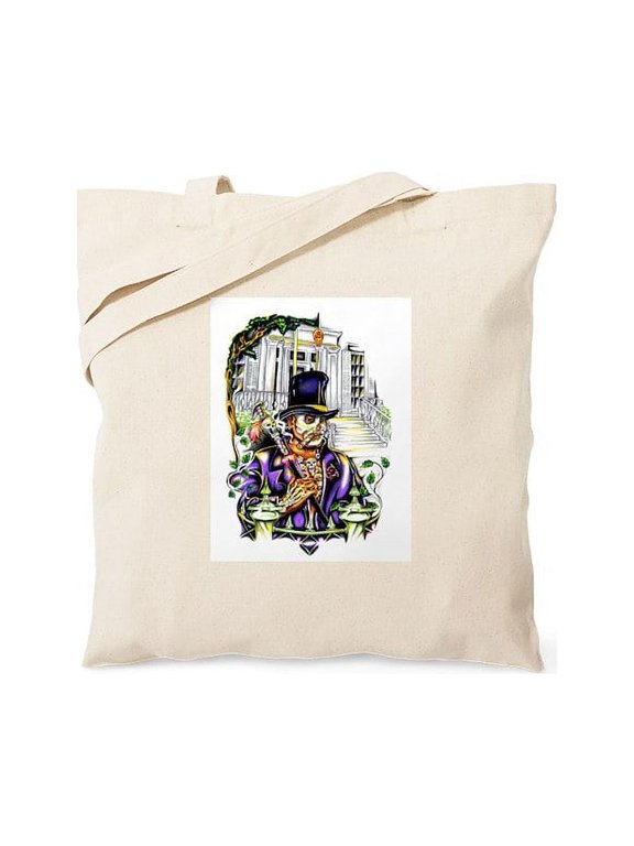 - Voodoo New Orleans Tote Bag - Unisex Canvas Tote Bag, Beige, 1-Piece