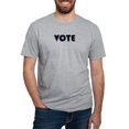 thumbnail image 1 of CafePress - Vote Blue Fitted T Shirt - Fitted T-Shirt, Vintage Fit Soft Cotton Tee, 1 of 4