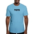 thumbnail image 1 of CafePress - Vote Blue Fitted T Shirt - Fitted T-Shirt, Vintage Fit Soft Cotton Tee, 1 of 4