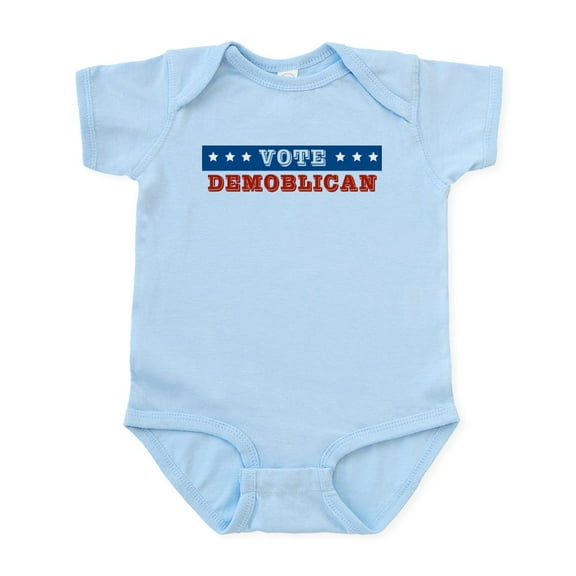 CafePress - Vote Demoblican Body Suit - Baby Light Bodysuit, Size Newborn - 24 Months
