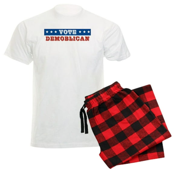 CafePress - Vote Demoblican Pajamas - Men's Light Loose Fit Cotton Pajama Set