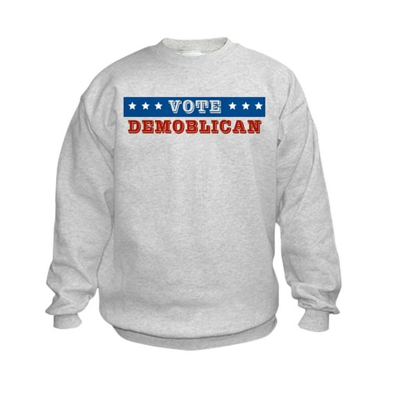CafePress - Vote Demoblican Sweatshirt - Kids Sweatshirt, Youth Crew Neck Sweatshirt