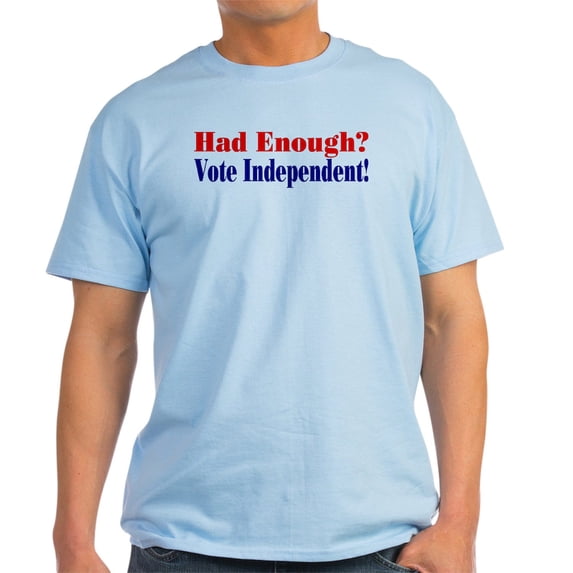 CafePress - Vote Independent Light T Shirt - Men's Classic Graphic T-Shirt