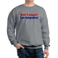 thumbnail image 1 of CafePress - Vote Independent Sweatshirt - Crew Neck Sweatshirt, 1 of 4
