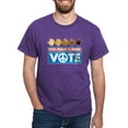 thumbnail image 1 of CafePress - Vote Peace Dark T Shirt - Men's Classic Graphic Cotton T-Shirt, 1 of 4