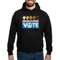 thumbnail image 1 of CafePress - Vote Peace Hoodie (Dark) - Pullover Hoodie, Classic, Comfortable Hooded Sweatshirt, 1 of 4