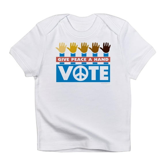CafePress - Vote Peace Infant T Shirt - Infant T-Shirt