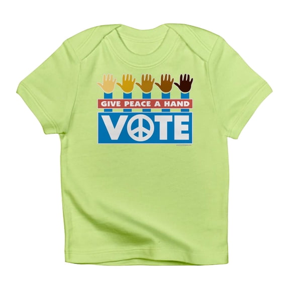 CafePress - Vote Peace Infant T Shirt - Infant T-Shirt