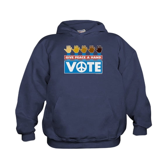 CafePress - Vote Peace - Kids Hooded Sweatshirt, Classic Hoodie