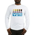 thumbnail image 1 of CafePress - Vote Peace Long Sleeve T Shirt - Unisex Cotton Long Sleeve T-Shirt, 1 of 4