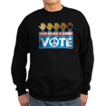 thumbnail image 1 of CafePress - Vote Peace Sweatshirt (Dark) - Classic Crew Neck Sweatshirt, 1 of 4