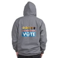 thumbnail image 1 of CafePress - Vote Peace Zip Hoodie - Zip Hoodie, Classic Hooded Sweatshirt with Metal Zipper, 1 of 4