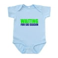 thumbnail image 1 of CafePress - WAITING FOR SKI SEASON Body Suit - Baby Light Bodysuit, Size Newborn - 24 Months, 1 of 4