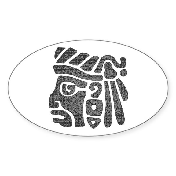 CafePress - WARRIOR Sticker - Sticker (Oval)