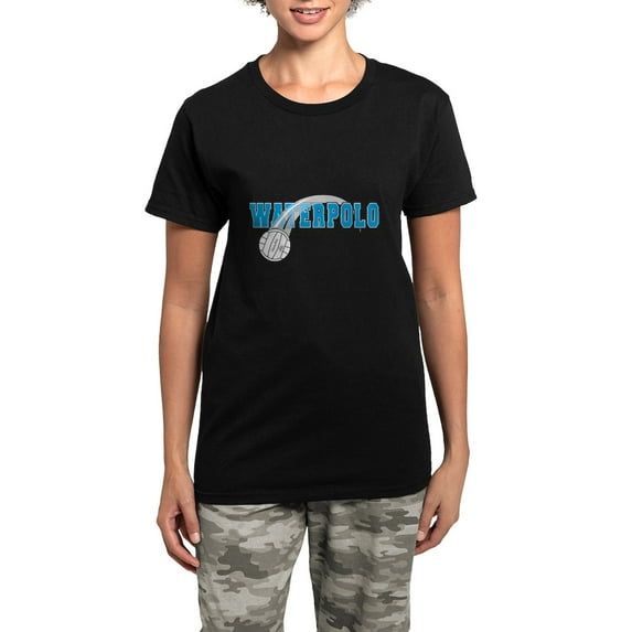 CafePress - WATER POLO! Women's Dark Pajamas - Women's Short Sleeve Print T-Shirt and Pants Dark Cotton Pajama Set