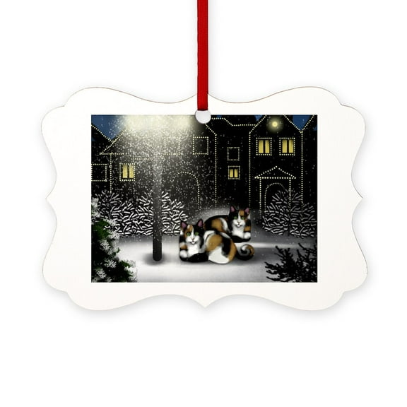 CafePress - WC CCATS - Scroll Ornament