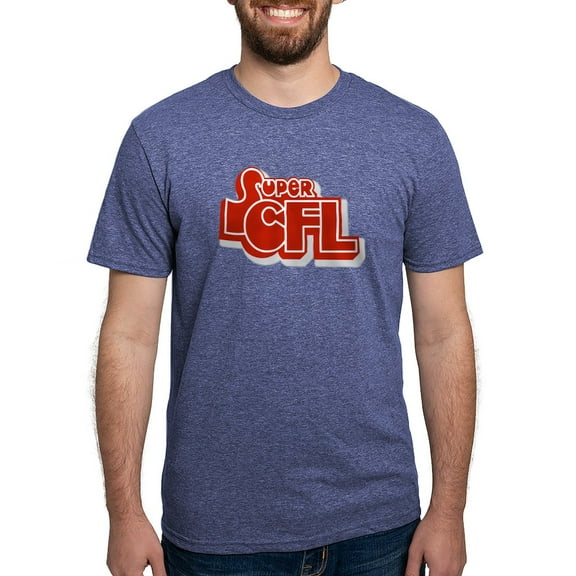 CafePress - WCFL Chicago (1974) Men's Deluxe T Shirt - Mens Tri-blend T-Shirt