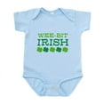 thumbnail image 1 of CafePress - WEE BIT Irish Body Suit - Baby Light Bodysuit, Size Newborn - 24 Months, 1 of 4