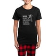 thumbnail image 1 of CafePress - WEIRD Is Just A Side Effect Of Being AWESOME Women - Women's Short Sleeve Print T-Shirt and Pants Dark Cotton Pajama Set, 1 of 7