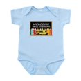 thumbnail image 1 of CafePress - WELCOME BACK TO SCHOOL BUS Body Suit - Baby Light Bodysuit, Size Newborn - 24 Months, 1 of 4