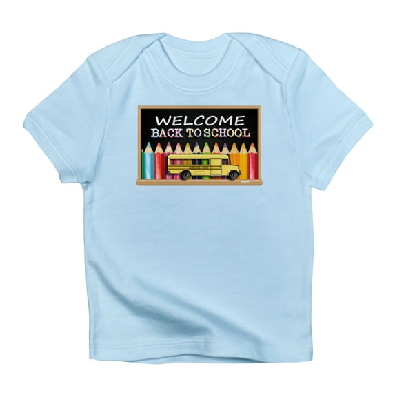 CafePress - WELCOME BACK TO SCHOOL BUS Infant T Shirt - Infant T-Shirt